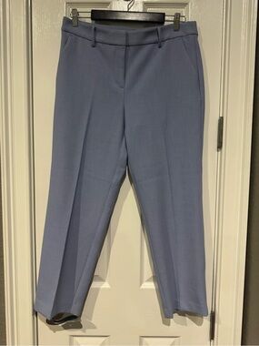 LOFT Light Blue Tailored Women's Dress Trousers